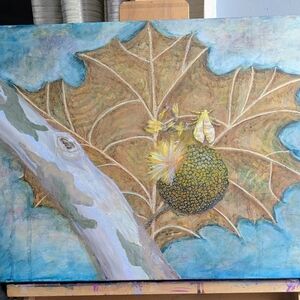 Artwork, Sycamore With A View, Original, Framed